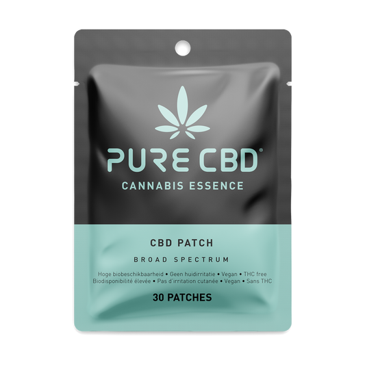PURE CBD-pleisters 20 mg