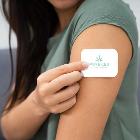 PURE CBD-pleisters 20 mg