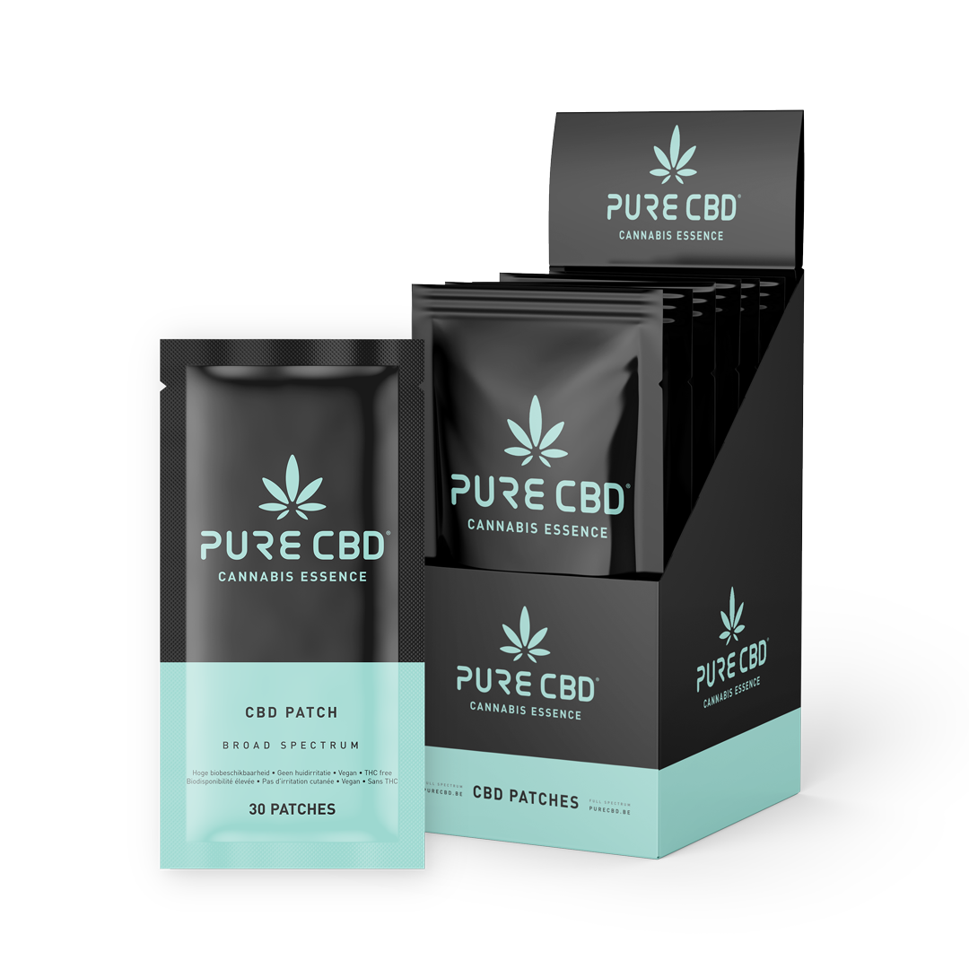 PURE CBD-pleisters 20 mg 
