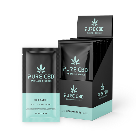 PURE CBD-pleisters 20 mg 