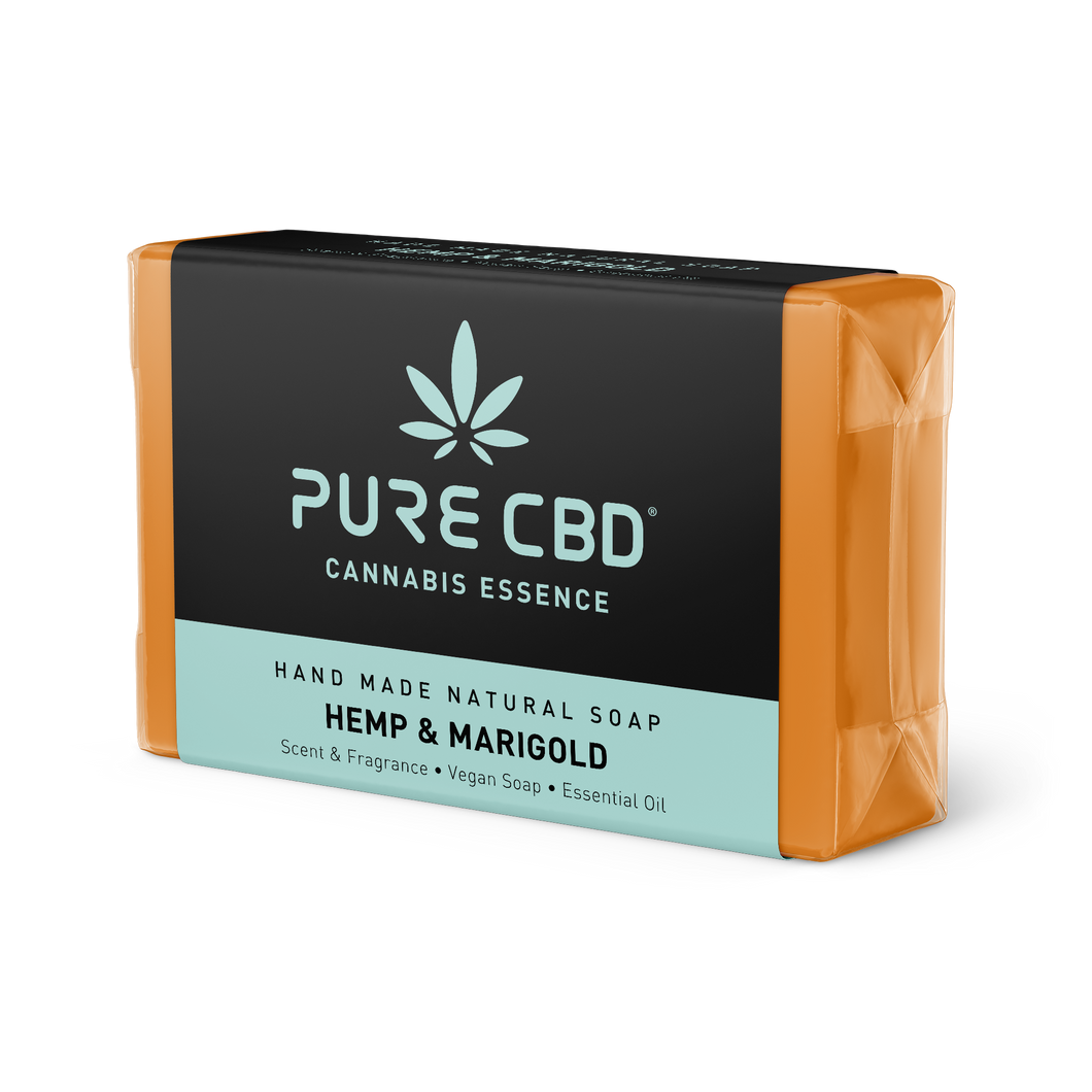 PURE CBD Natural Soap Hemp & Marygold