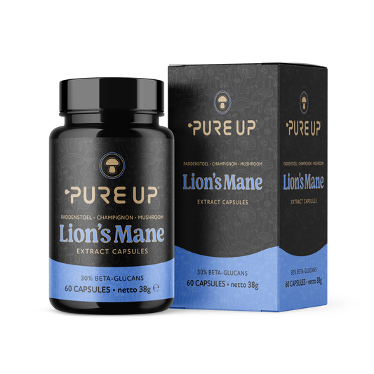 PURE UP Mushroom Lions Mane capsules