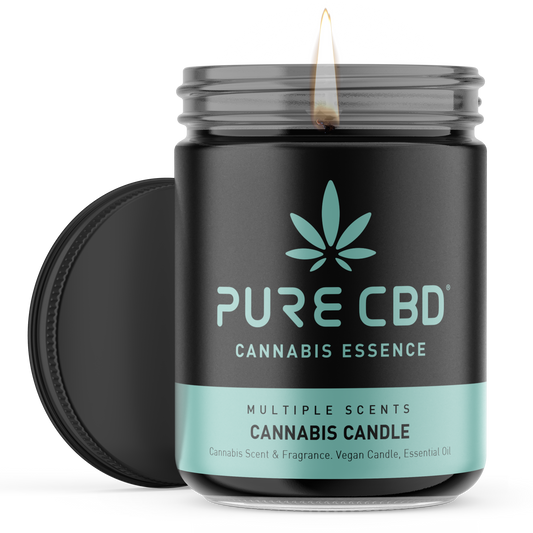 PURE CBD Cannabis Kaars Sour Diesel