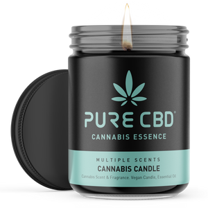 PURE CBD Cannabis Candle Girl Scout Cookies